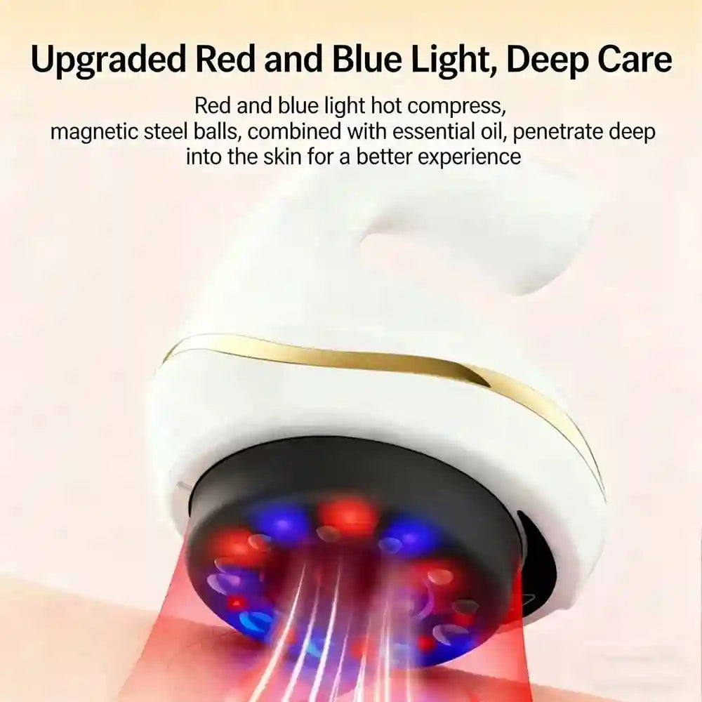 Electric Cupping Massager with Heat Therapy - Tidesmit Wellness Tool Massage Roller Tidesmit
