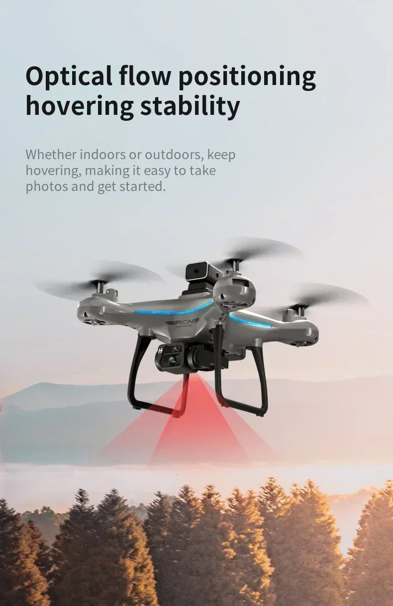 8K Camera Drone with Dual Lens Obstacle Avoidance - Foldable Quadcopter Tidesmit