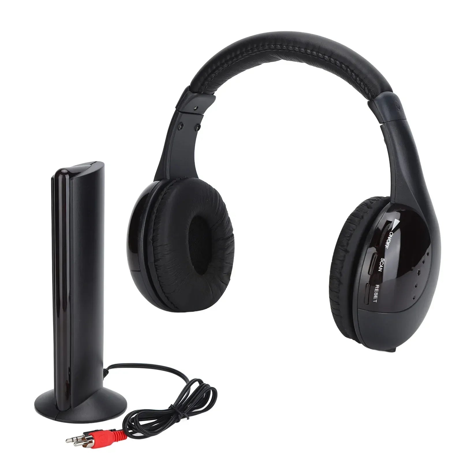 Wireless Over-Ear Headphones with FM Radio & Deep Bass - Tidesmit Tidesmit