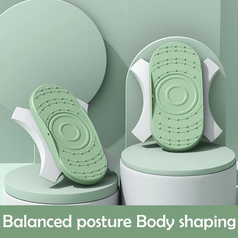 Waist Twisting Disc for Core Fitness – Non-Slip Purple Tidesmit Body Shaping Massage Equipment green Tidesmit