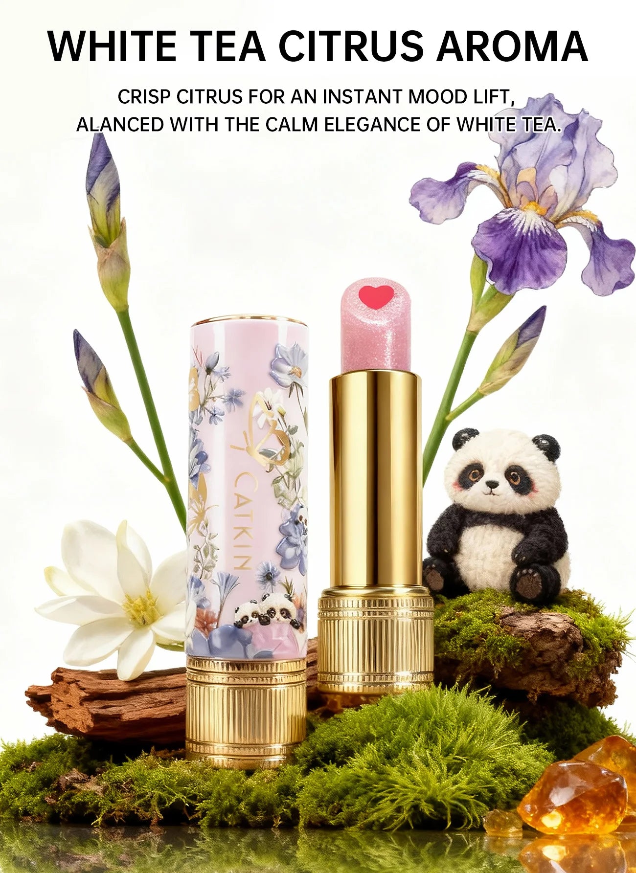 Tinted Lip Balm Jelly Gloss - Moisturizing Lip Treatment | Tidesmit Lip Care Tidesmit
