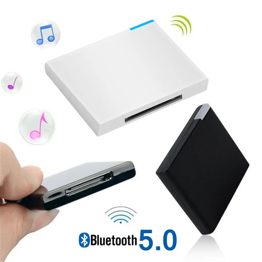 Bluetooth 30 Pin Audio Receiver for 30-Pin Docking Stations Tidesmit
