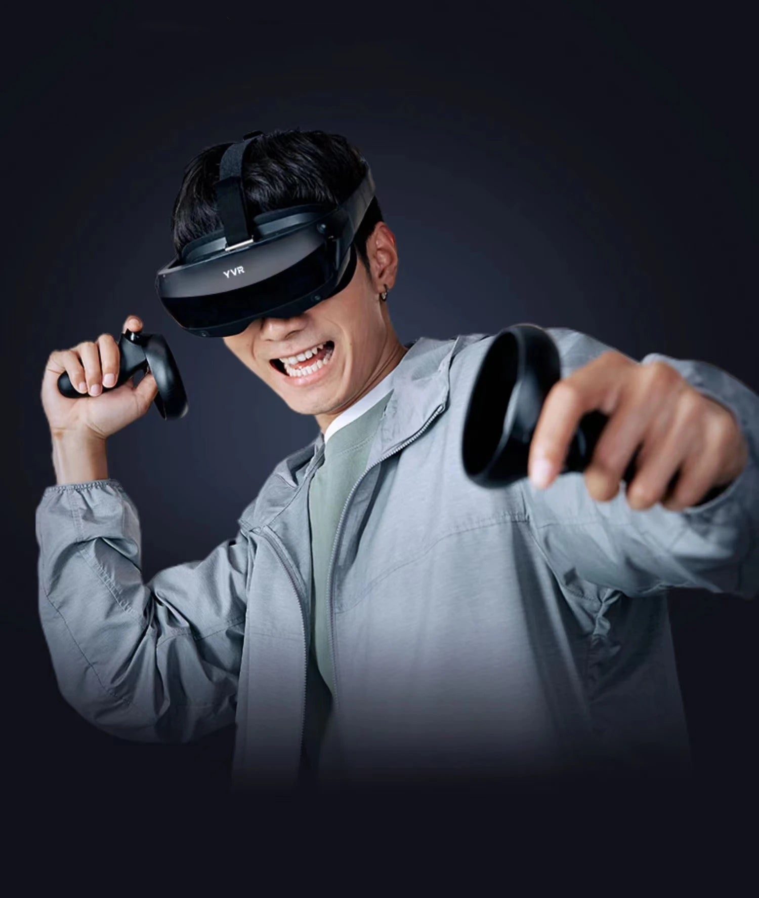 Tidesmit 4K VR Headset with 42mm Pancake Lens - YVR 2 Model Tidesmit