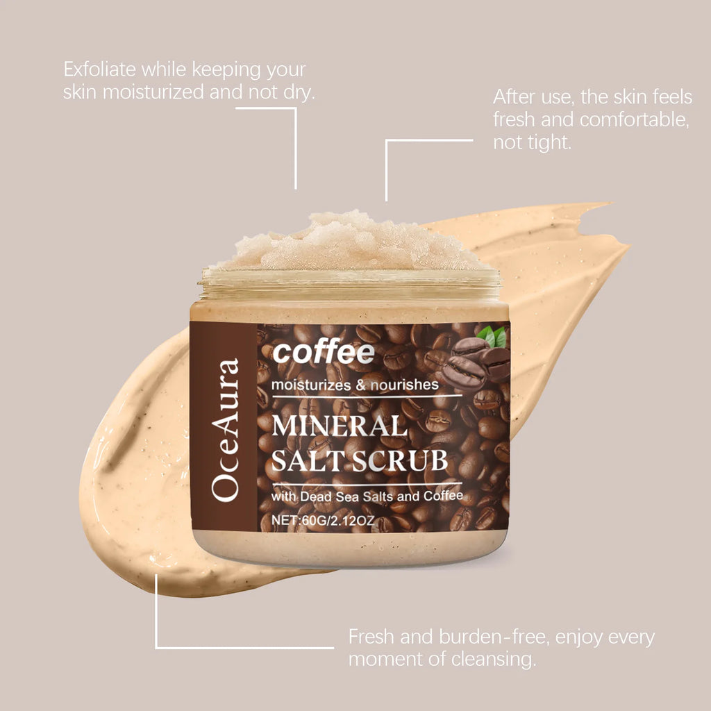 Body Exfoliating Scrub Set for Radiant Skin - Deep Hydration 3PCS Scrubs Treatments Tidesmit