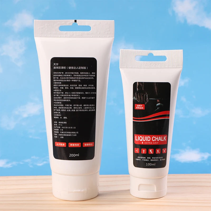Sports Liquid Magnesium Powder Fitness Lifting Anti Slip Cream Grip Liquid Magnesium For Pole Dancing Rock Climbing