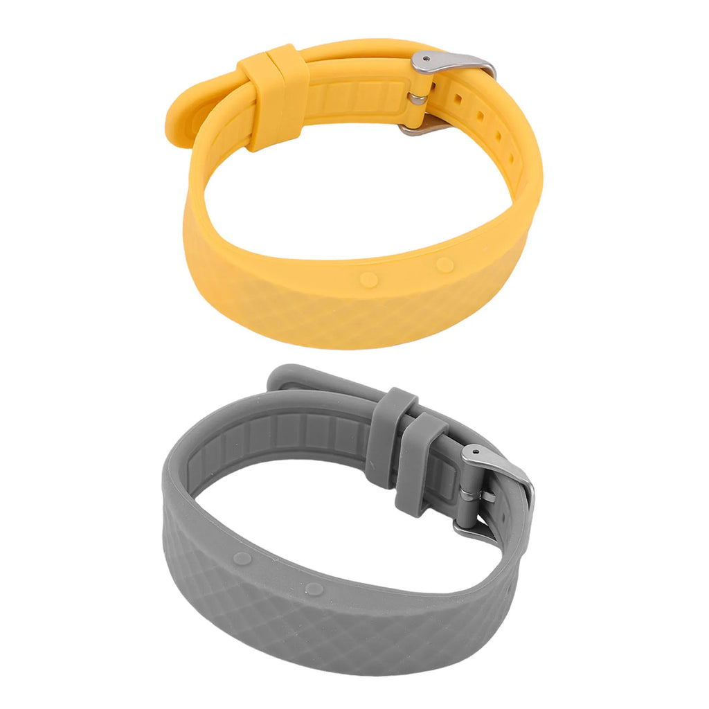 Health Smart Bracelet Silicone Vibration Alert USB Rechargeable Wearable Fitness Tracker Step Counter for Sleep Sports Tracking