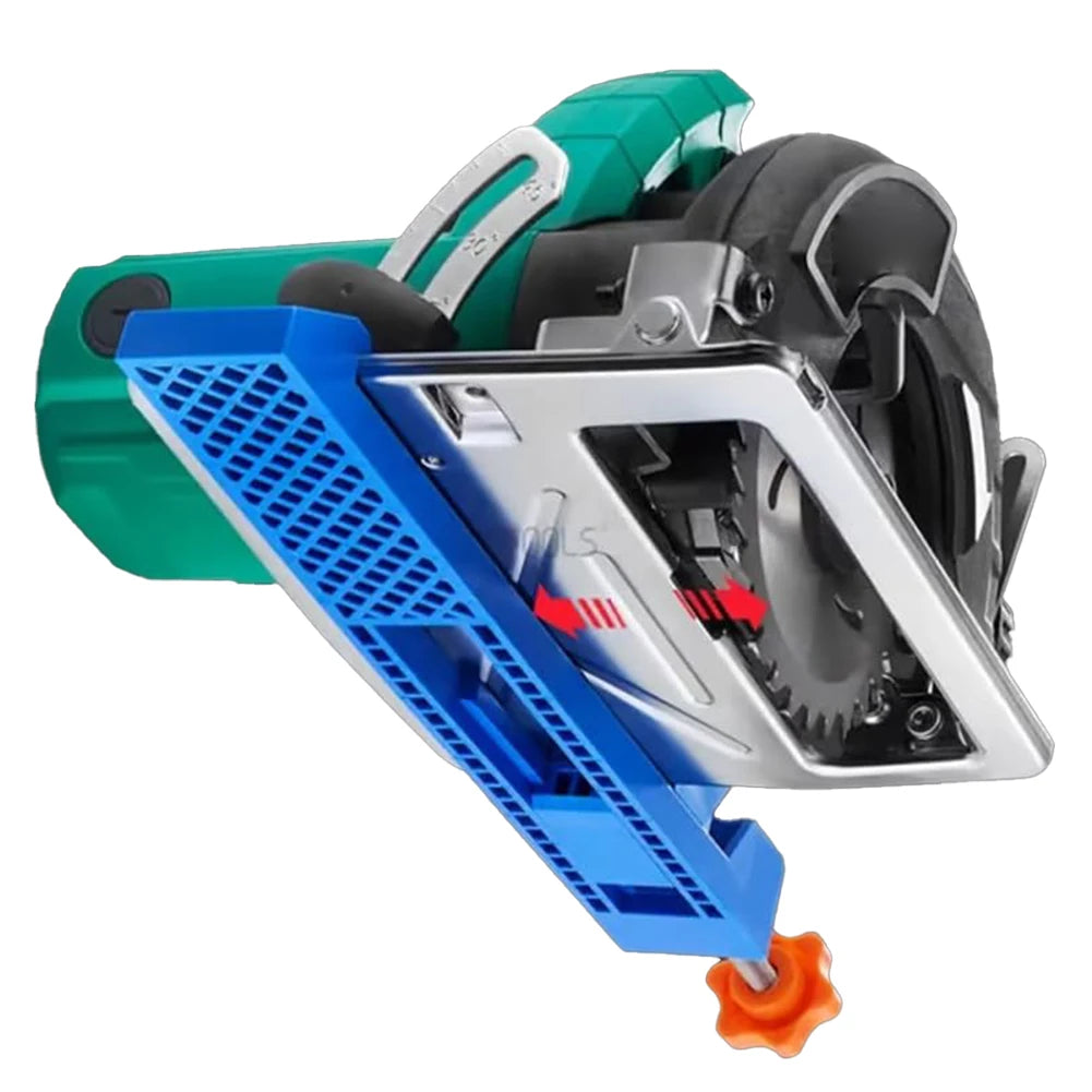 1/2pcs Adjustable Cutting Machine Base Guide Circular Saw Milling Positioning Clamps Edge Guide Positioner Tool for Precision Cu