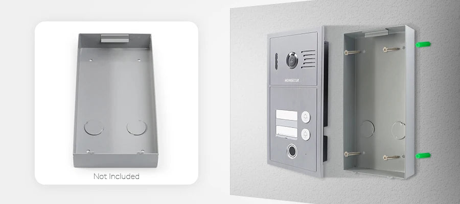 B19BP-H IP PoE Doorbell Camera Fingerprint RFID Access For HDK IP Series Video Door Phone System