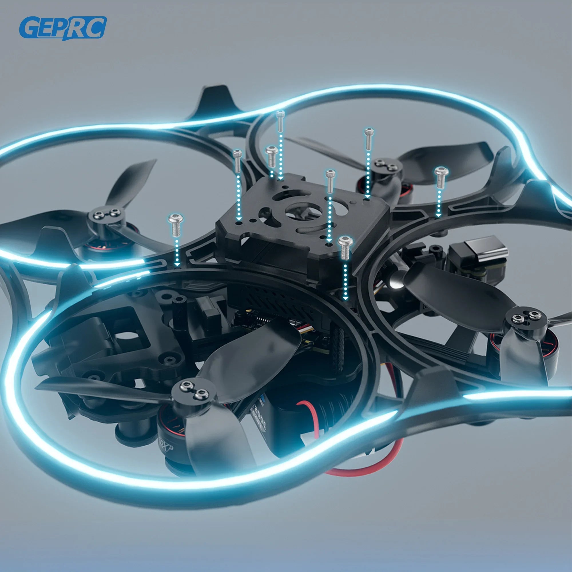 GEPRC Cinelog30 V2 FPV Drone: 45A AIO FC Analog System Tidesmit