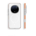 Magnetic Case for Honor Magic 8 Pro: Slim Fit Shock-Absorbing Cover Orange For Honor Magic8 Pro Tidesmit