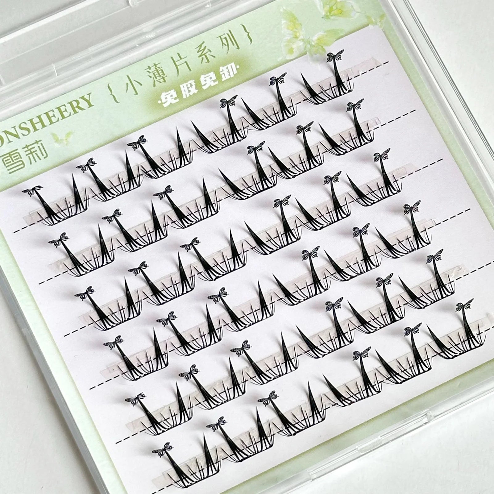 False Eyelashes Cluster Set for DIY Eye-Lifting Makeup | Tidesmit False Eyelashes Style 5 China Mainland Tidesmit