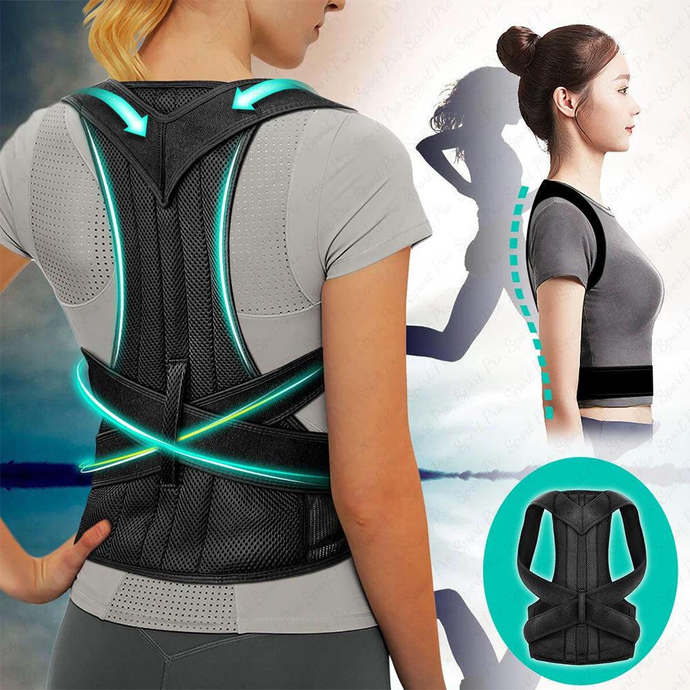 Back Posture Corrector Brace for Spine Support and Pain Relief Back Massage Instrument Tidesmit