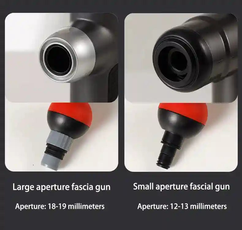 Massage Gun Replacement Head 18mm Soft Silicone for Deep Tissue Relief Relaxation Treatment Tidesmit