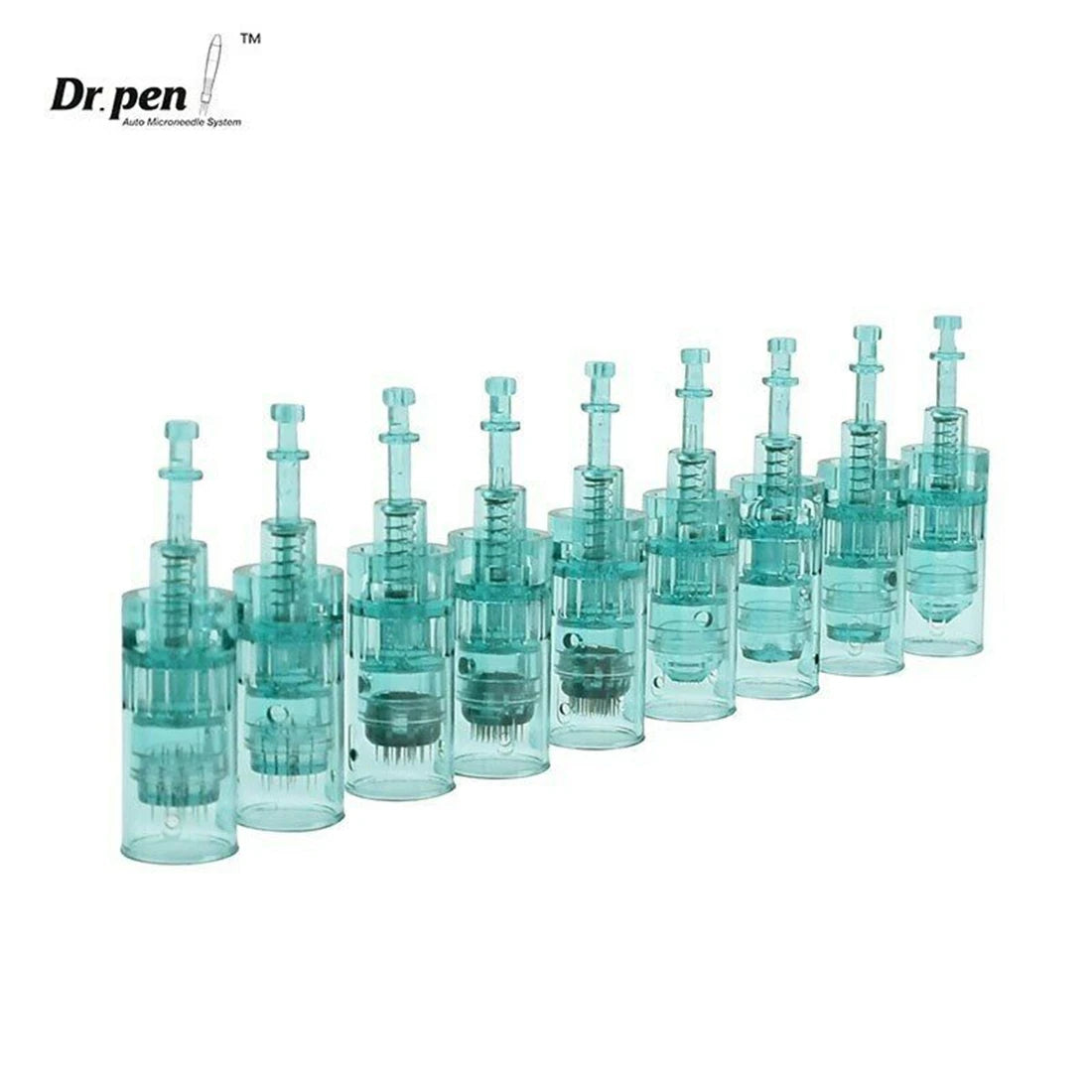 Dr Pen Ultima A6S Replacement Needles 10 Pack - Precision PMU Cartridges Permanent Makeup Machines Tidesmit