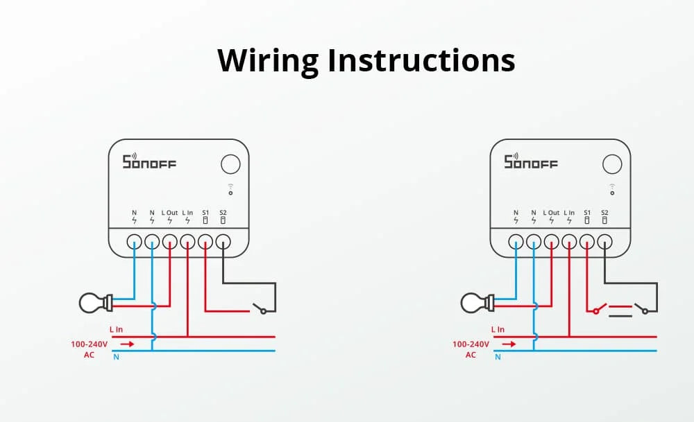 Matter Smart Switch - WiFi Home Automation Module for Energy Saving Tidesmit