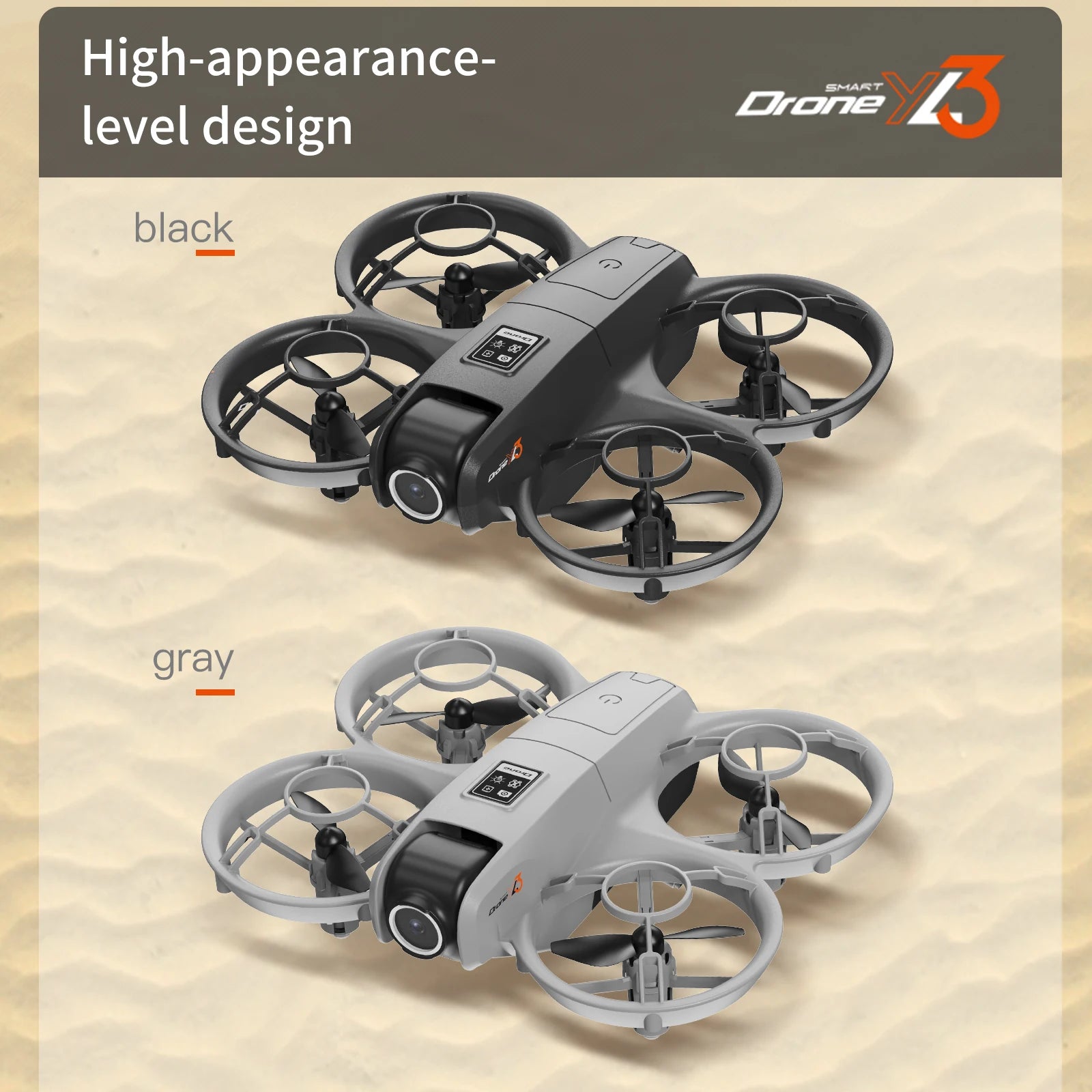 Mini 4K Camera Drone - Foldable Obstacle Avoidance Quadcopter Tidesmit