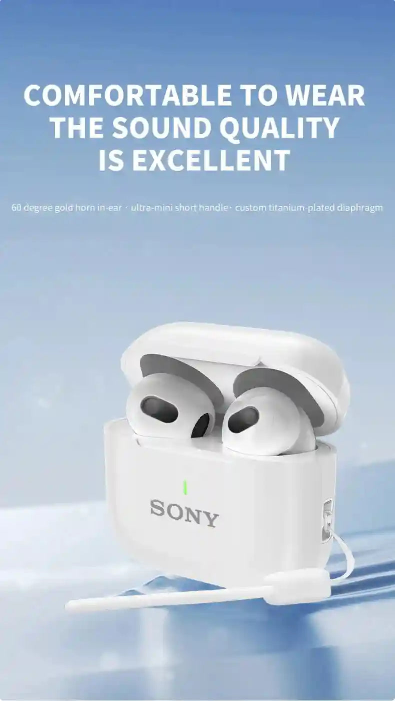 Original Sony A6 Pro Wireless Bluetooth Earphone Sport Headset In-Ear HiFi Stereo Game Earbuds Bluetooth Headphones With Mic Tidesmit