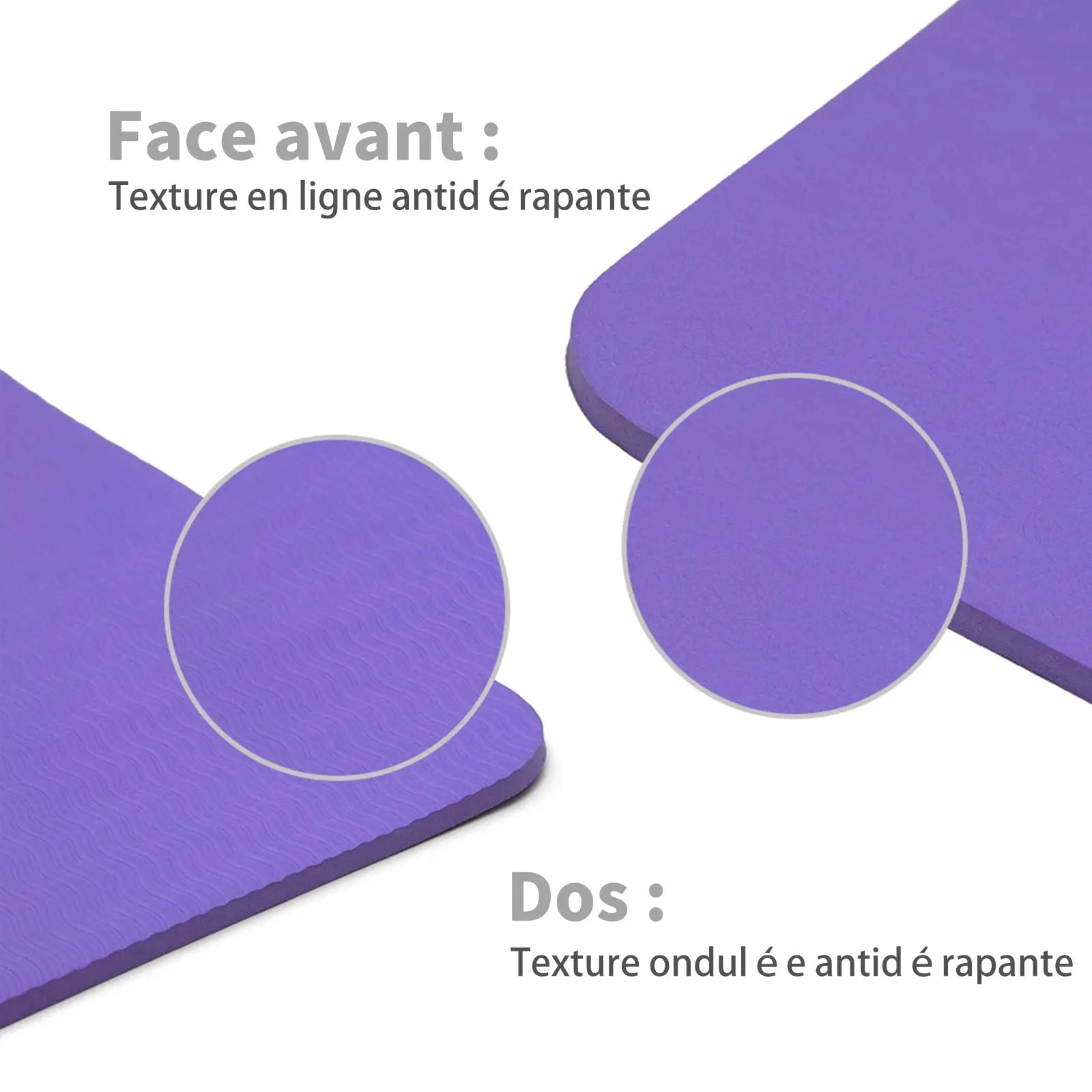 Good Nite TPE Yoga Mat - Non-Slip 183x61x0.6cm for Pilates, Fitness & Training, with Carry Strap