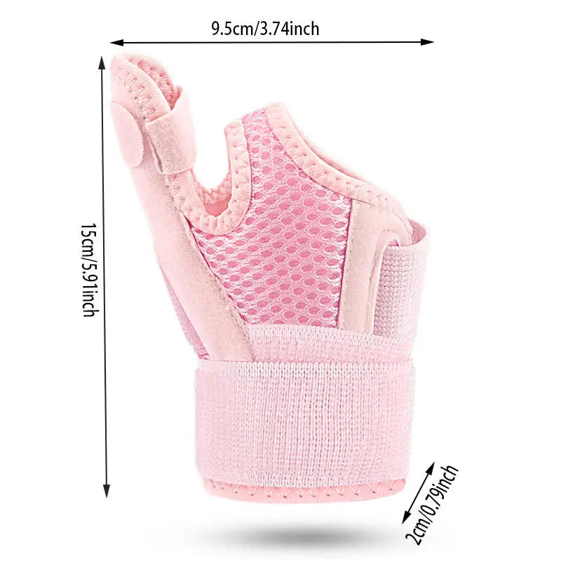 Breathable Flexible Wrist Splint Thumb Support Brace Comfortable Thumb Protector Guard Relieve Discomfort From Arthritis