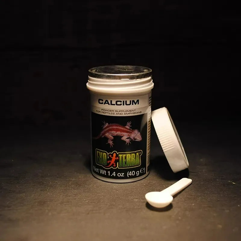 HAGEN Reptile Calcium Powder With & Without D3 Vitamin Supplement for Tortoise Lizard Leopard Gecko Bearded Dragon