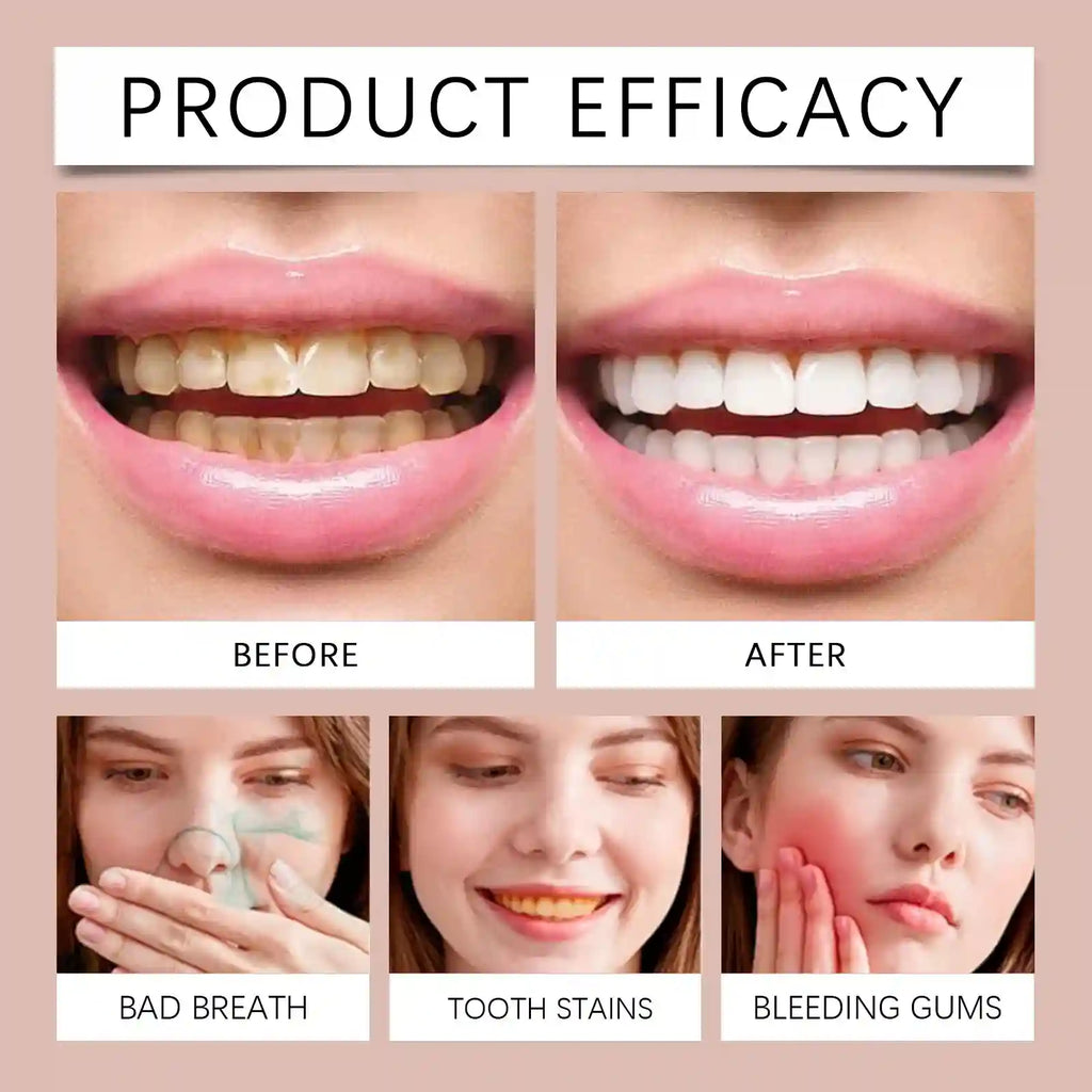 Tidesmit coconut oil teeth whitening toothpaste for enamel repair, tartar removal, and fresh breath.