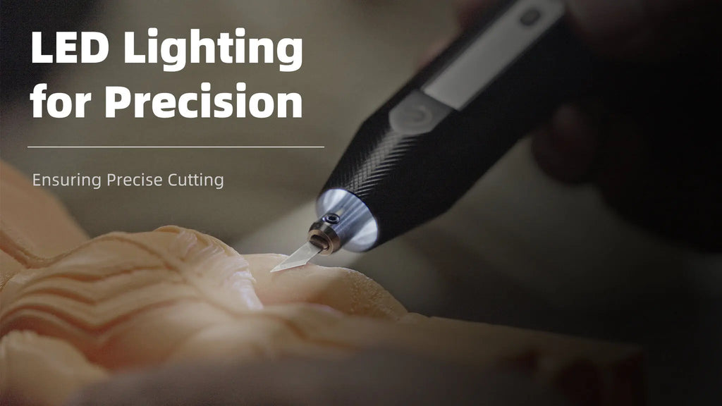 Cordless Ultrasonic Cutter 40KHz Precision Craft Tool for Acrylic Leather Model and More Creative Craft Tool