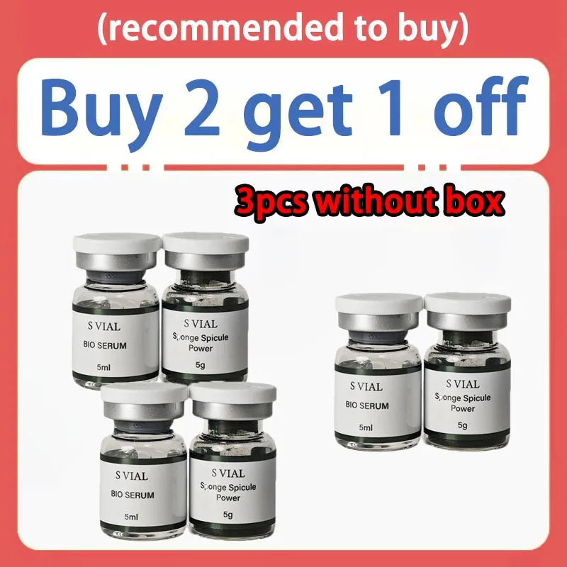 Sponge Spicule Bio-Microcrystalline Deep Pore Cleansing Kit Scrubs Treatments 3 pair Tidesmit