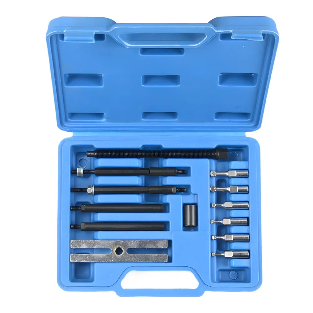 Podofo 13Pcs Bearing Puller Removal Tool Set Internal Blind Hole Bearing Extractor Kit Carbon Steel Auto Wheel Hub Puller For Car Truck Motorcycle Repair Garage Mechanic