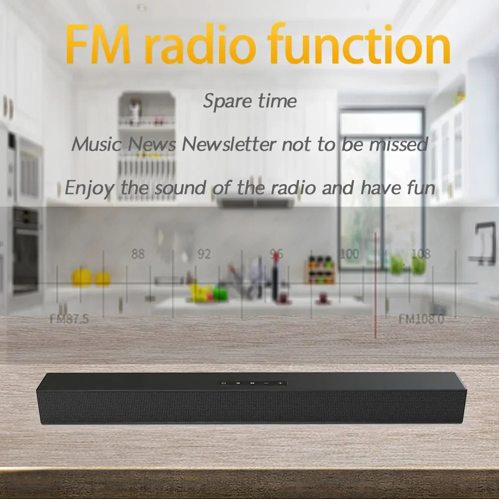 Wireless Bluetooth Sound Bar Speaker System Super Power Sound Speaker Wired Wireless Surround Stereo Home Theater TV Projector