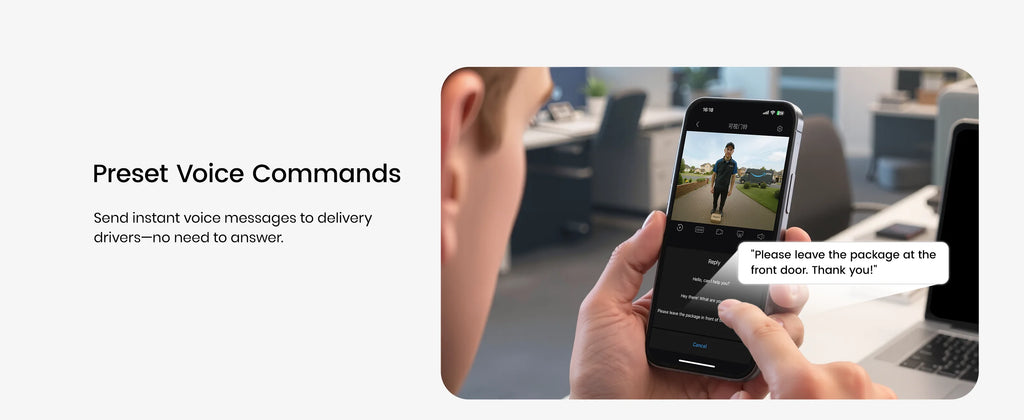Dekco 3MP WiFi Doorbell 5000 mAh Battery Wireless Video Intercom AI Human Detection 2-way Audio Smart Door Bell Support Alexa