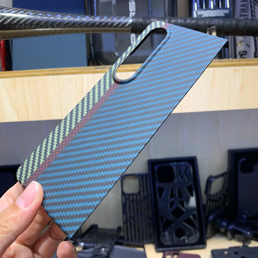 Samsung Galaxy Z Fold 6 Carbon Fiber Case | Ultra-Thin Aramid Cover Tidesmit