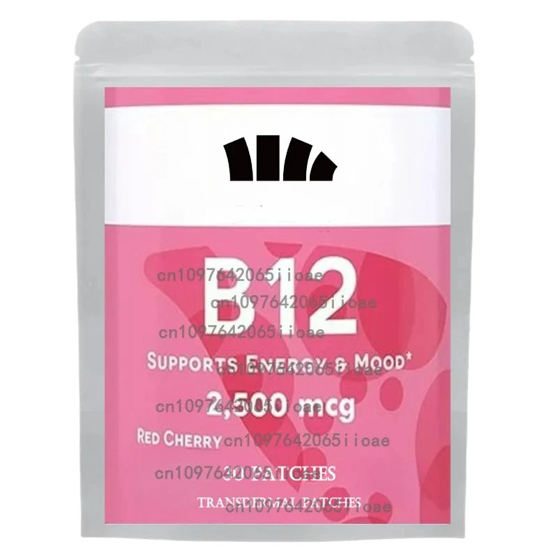 30 Patches Vitamin 2 B12 Energy Transdermal Patches