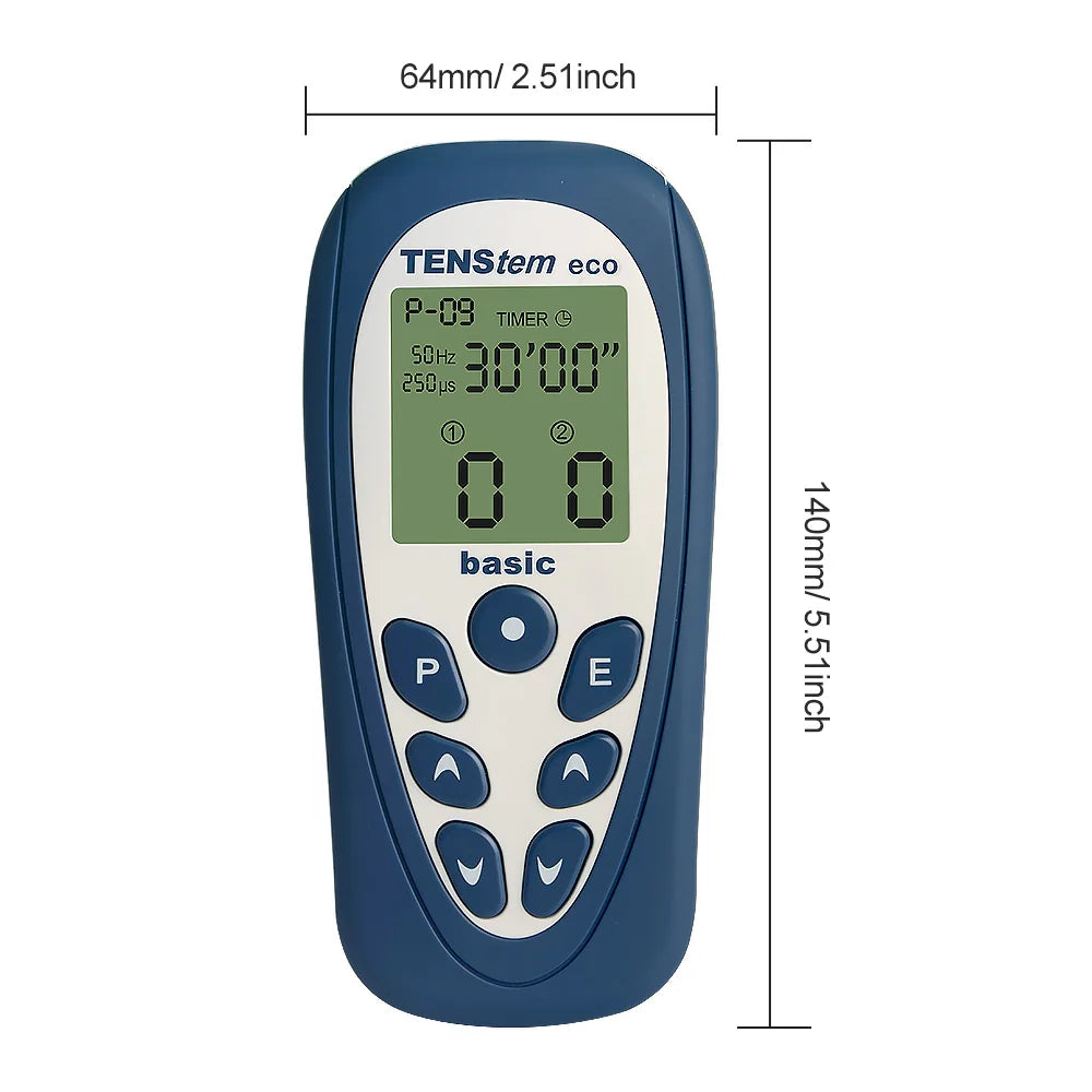 Tens Unit Muscle Stimulator - 16 Mode EMS Deep Tissue Massager Body Shaping Massage Equipment Tidesmit