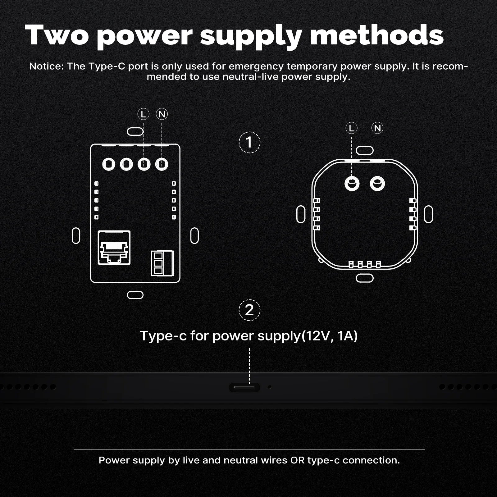 TUYA Smart Home Panel, 10.1" Touch Screen, Built-in Zigbee & Bluetooth Gateway, Intercom Compatible, by MOES