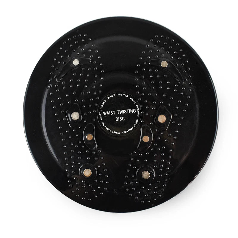 Waist Twisting Disc for Ab Workout - Portable Fitness Board | Tidesmit Body Shaping Massage Equipment black Tidesmit