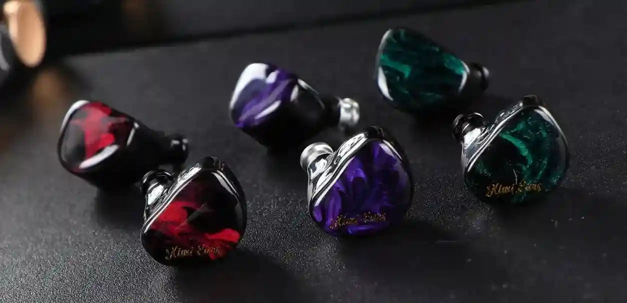 Kiwi Ears Cadenza 10mm Beryllium Driver In-Ear Monitor - High Fidelity Tidesmit