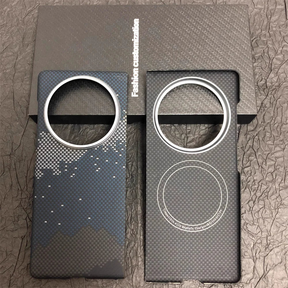 Vivo X Fold5 Slim Aramid Fiber Case | Shock-Absorbing Drop Protection C vivo X Fold5 Tidesmit