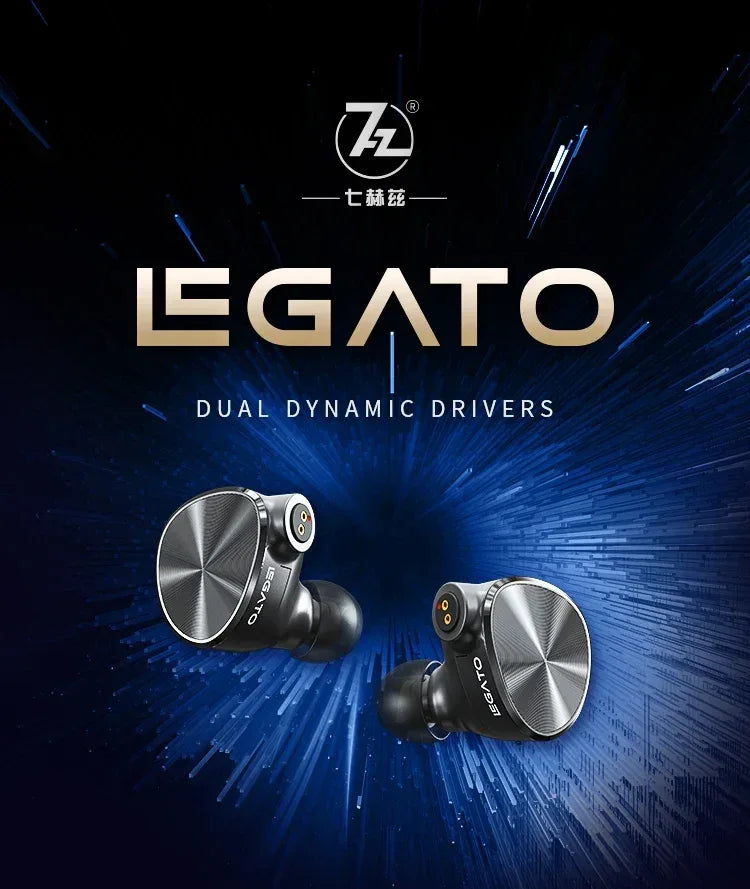 7HZ Legato Dual Dynamic Driver HiFi IEMs by Tidesmit Tidesmit