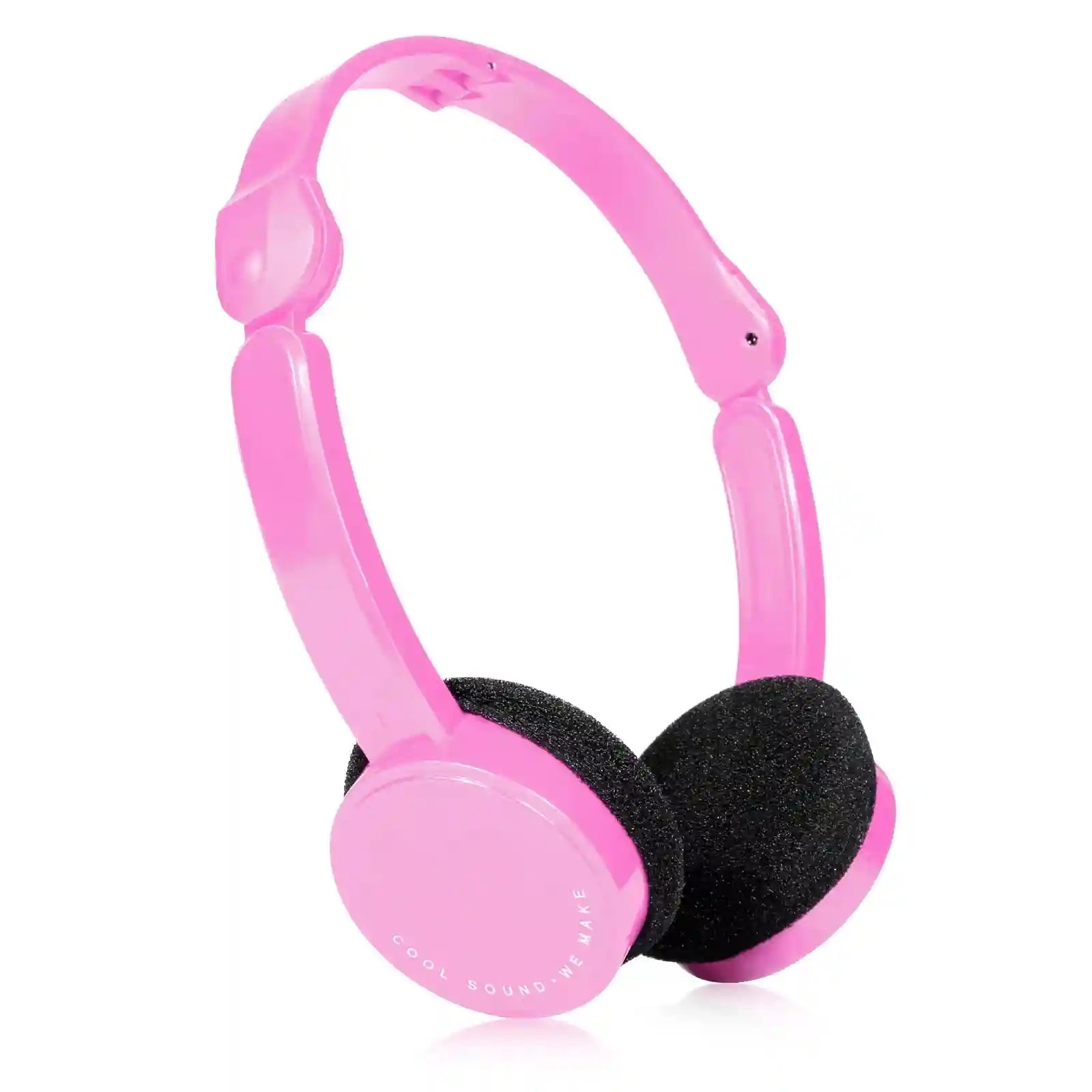 Wired Over-Ear Headphones for Kids - Foldable Design by Tidesmit Pink Tidesmit