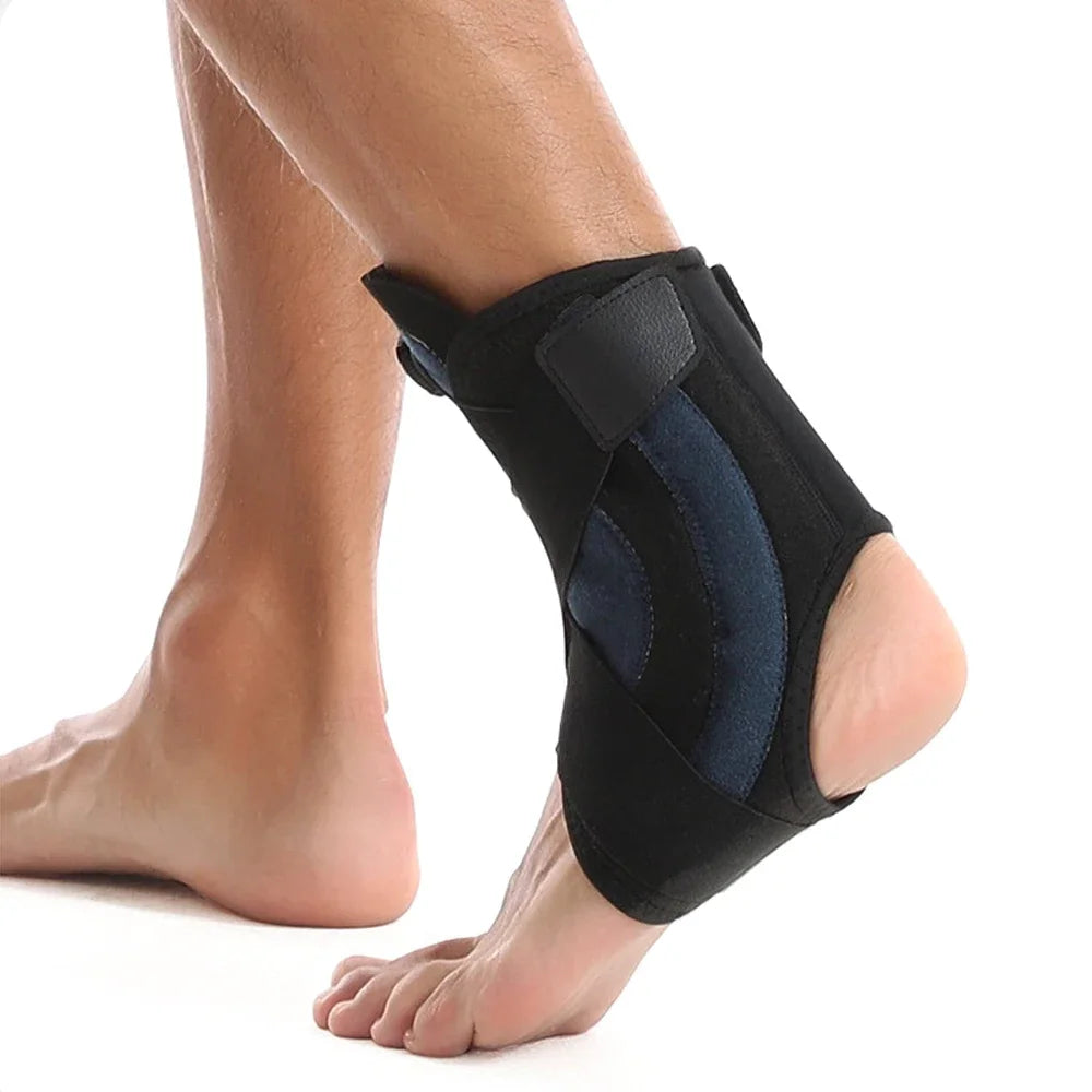 Adjustable BOA Ankle Brace Support Sport Fitness Ankle Protector Sprain Recovery Stabilizer Foot Care Pain Relief Ankle Wrap