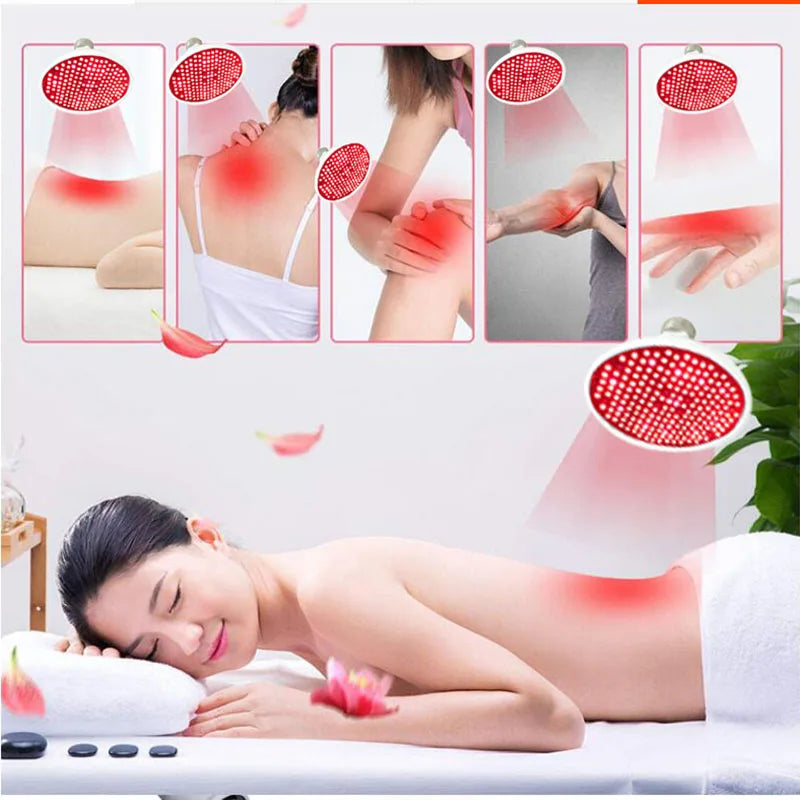Deep red Beauty Anti Aging Red led Light  IR Infrared bulb E27 Therapy  660nm 850nmplant grow lamp for Body Skin Pain Relie