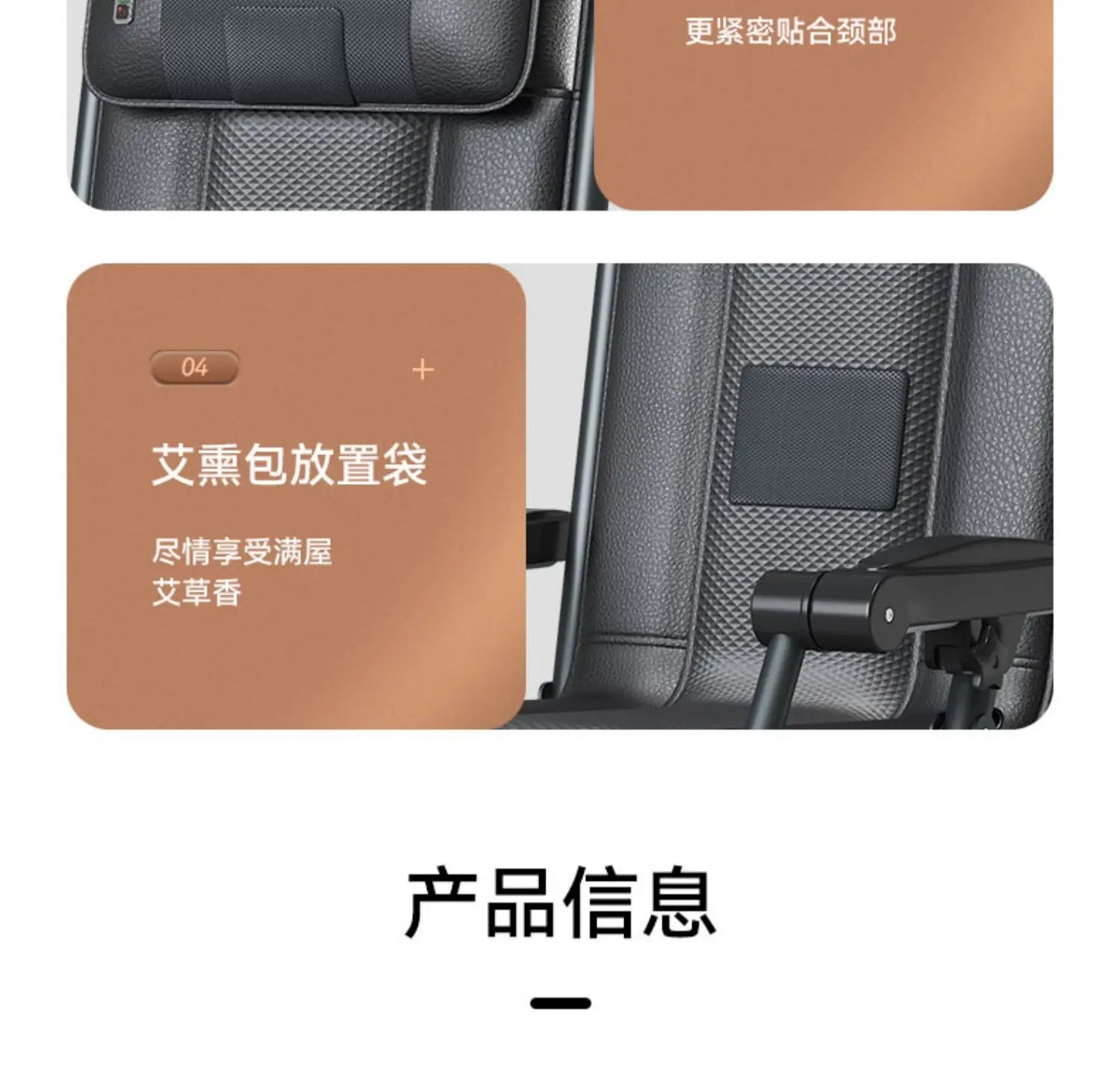 Folding Full Body Massage Chair with Heat Therapy and Lumbar Support Massage Chairs Tidesmit