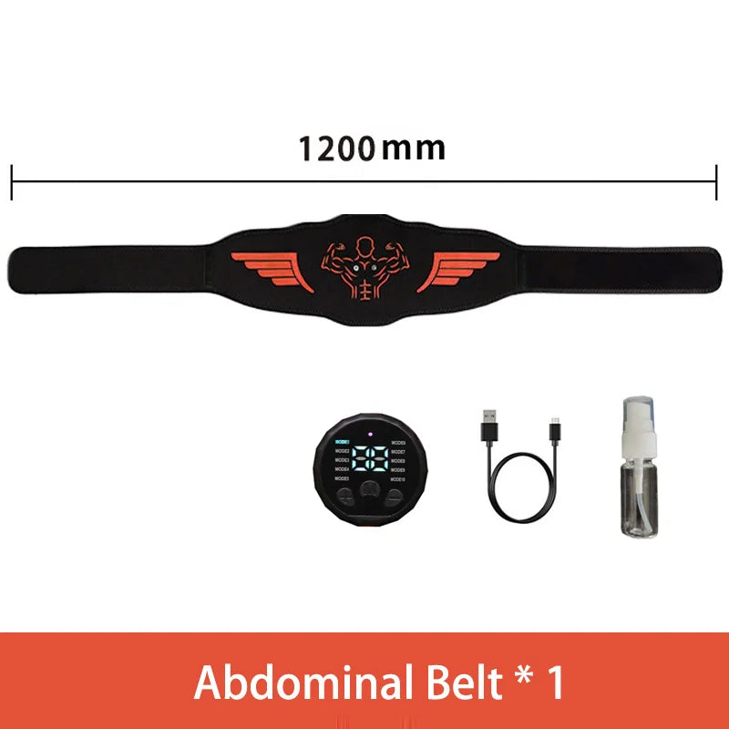 Abdominal Toning Belt EMS Muscle Stimulator for Effective Home Fitness Relaxation Treatment 1Abdominal Belt Tidesmit