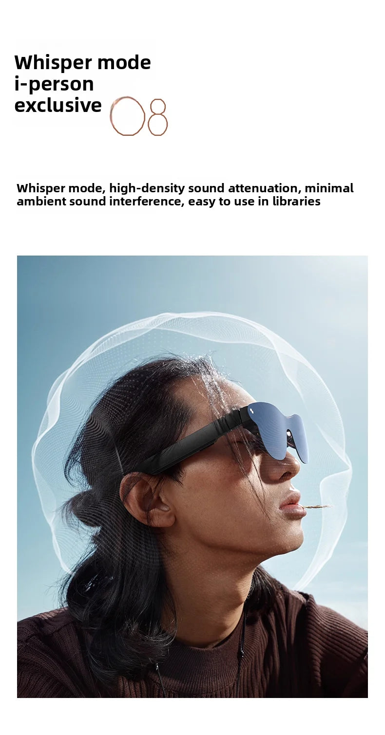 RayNeo Air 4 Pro Smart Glasses | Macro-OLED 3D Augmented Reality Display Tidesmit
