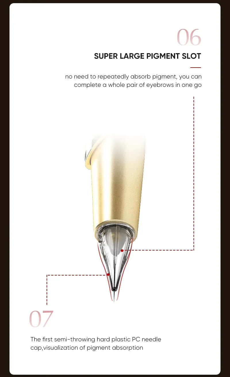 Permanent Makeup Machine - Precision Microblading Pen & Microneedling Tool Permanent Makeup Machines Tidesmit