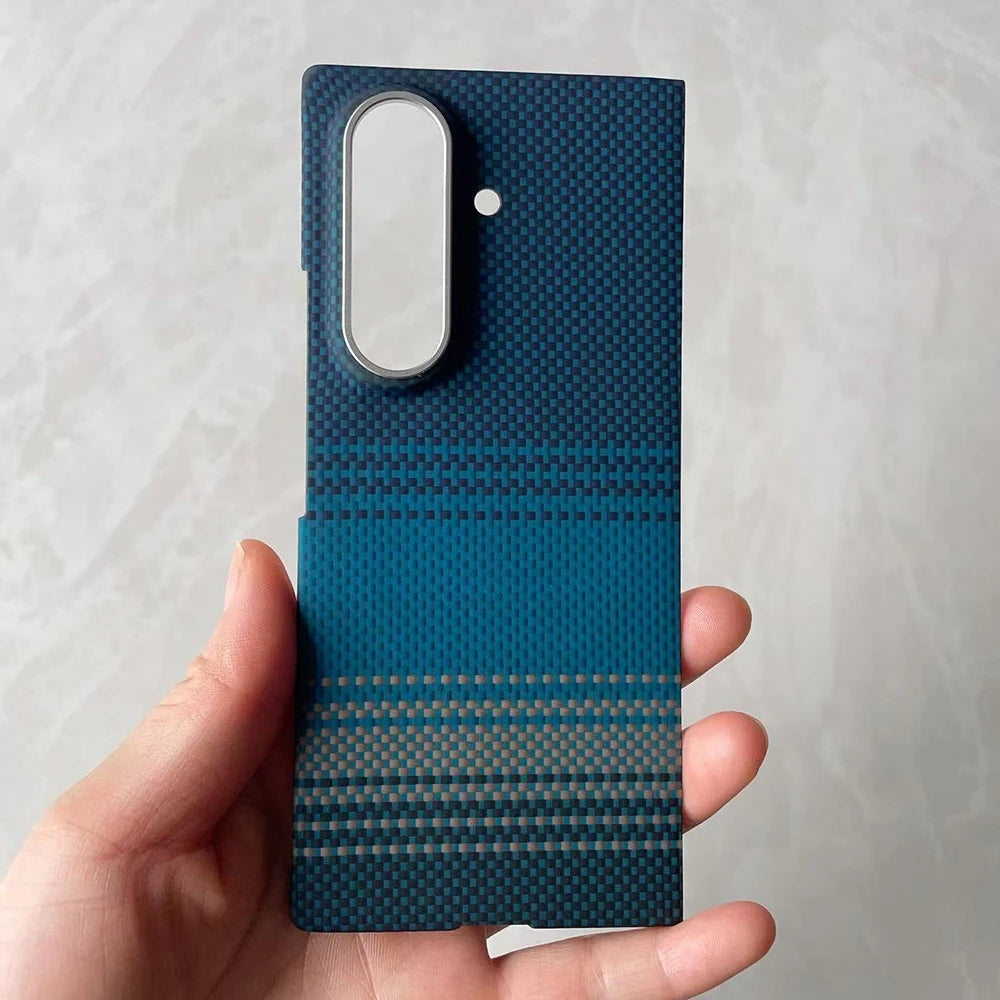 Samsung Galaxy Z Fold 7 Carbon Fiber Case - Slim Magsafe Cover Tidesmit