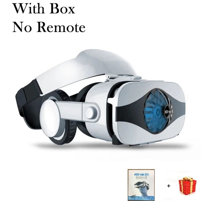 VR Headset for Smartphone – 3D Immersive Glasses with Spatial Audio Only VR Tidesmit
