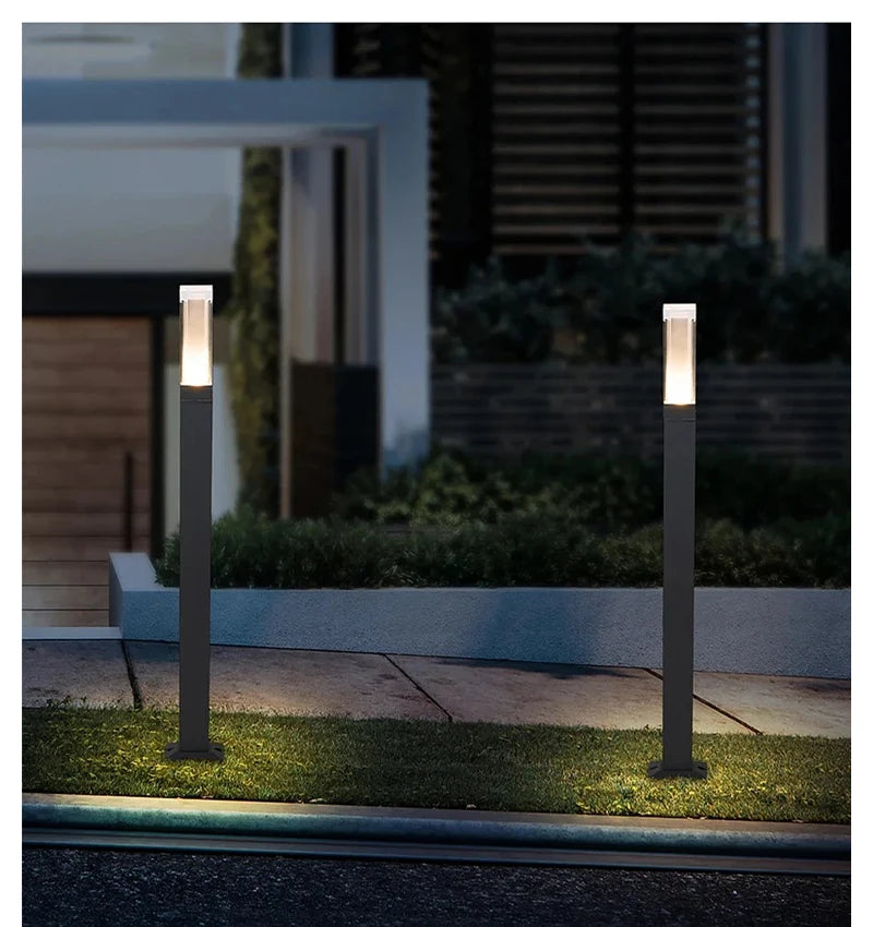 LED Lawn Light, Garden IP65 Waterproof Decorative Landscape Light AC85-265V Courtyard Lamp,rural Villa Road Outdoor Lighting