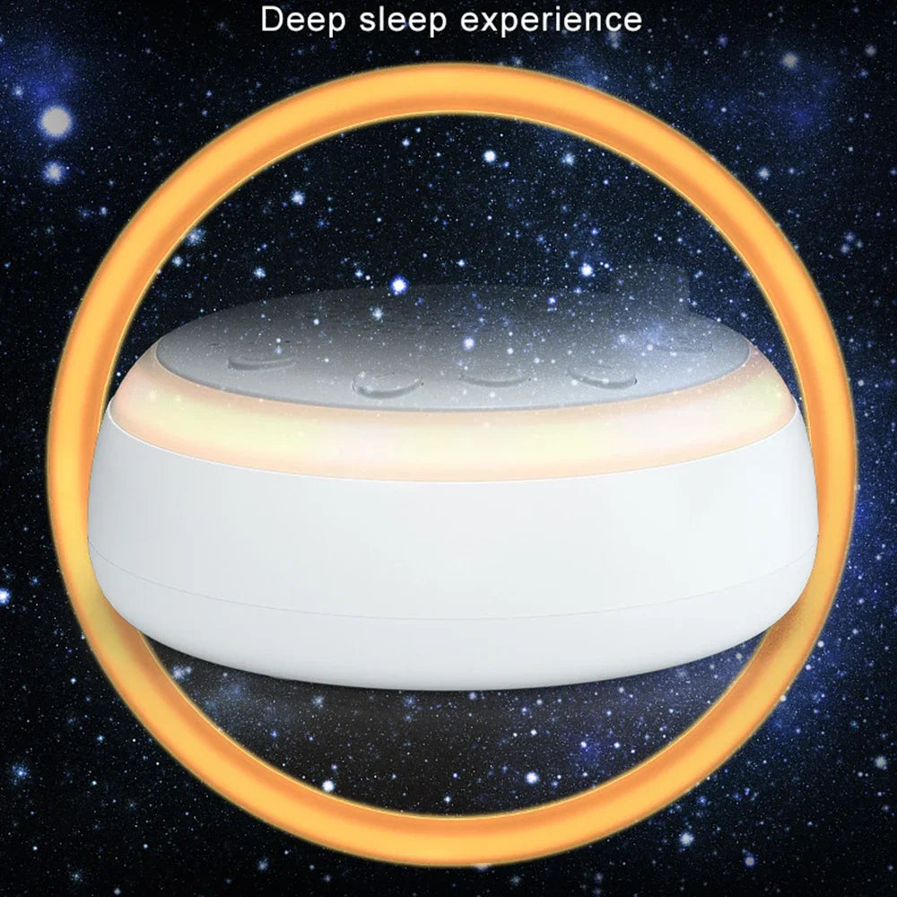 16 Soothing Sounds 15/30/60 min Timer White Noise Machine Mini Baby Sleep Machine Built-in Night Light for Baby Kids Adults