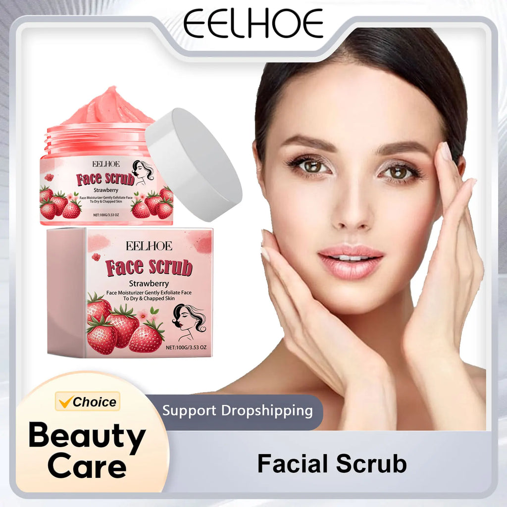 Facial Scrub for Dead Skin Removal - Salon-Quality Pore Tightening Exfoliator Scrubs Treatments Default Title Tidesmit